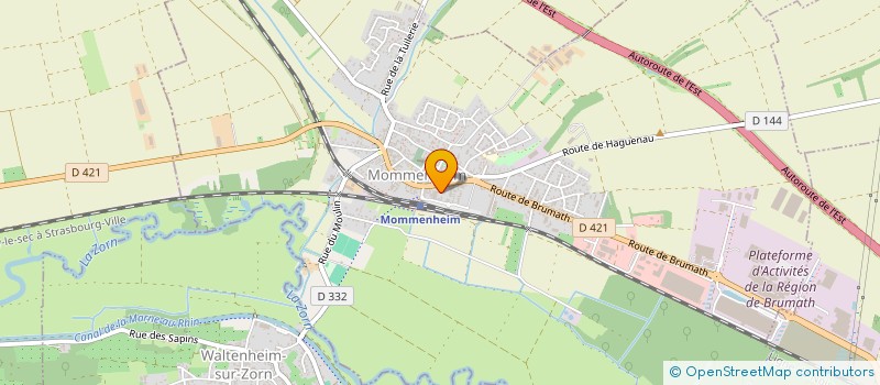 localisation de l'entreprise KANSOBI  MOMMENHEIM