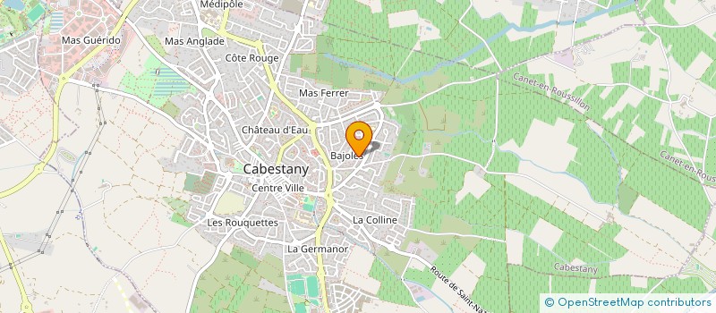 localisation de l'entreprise KANSUI  CABESTANY