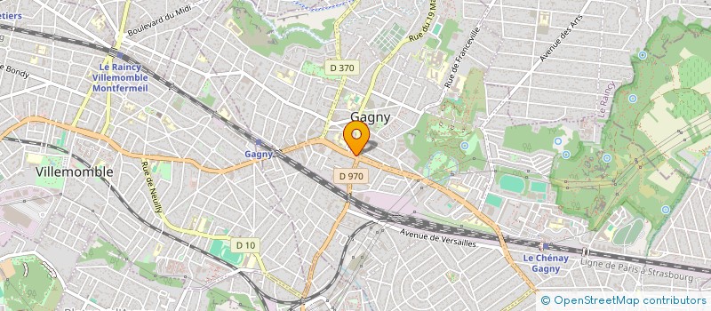 localisation de l'entreprise KANSY à GAGNY