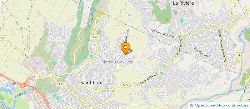 localisation de l'entreprise KANTA CHANDRA : AU COEUR DE L'U-MAIN à SAINT-LOUIS