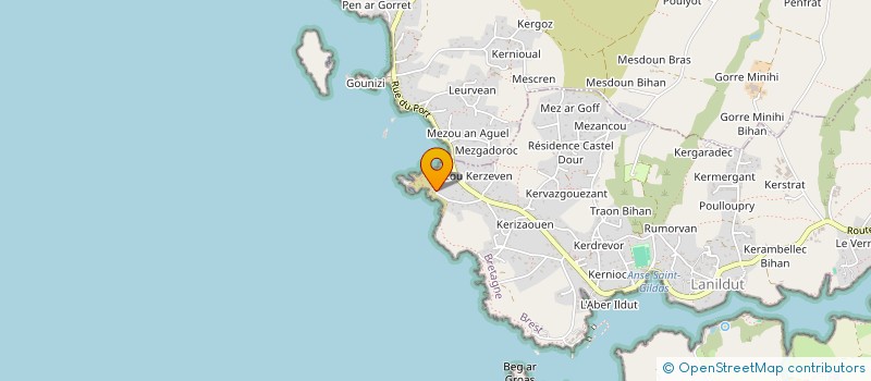 localisation de l'entreprise KANTA-IMMO  LANILDUT