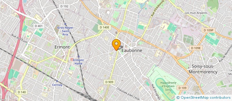 localisation de l'entreprise KANTE TAXI à EAUBONNE