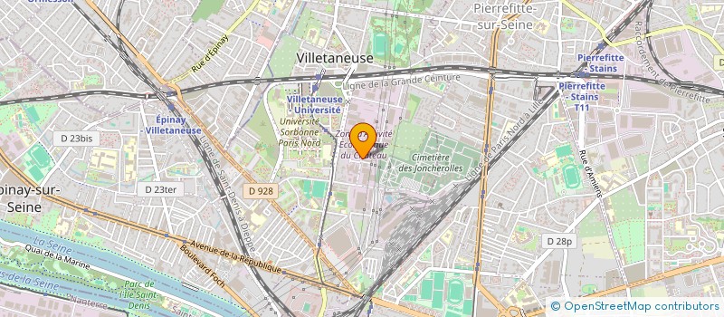 localisation de l'entreprise KANTELA DISTRIBUTION FRANCE  VILLETANEUSE