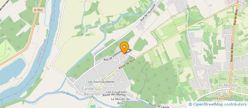 localisation de l'entreprise KANTHAI  LE CONTROIS-EN-SOLOGNE