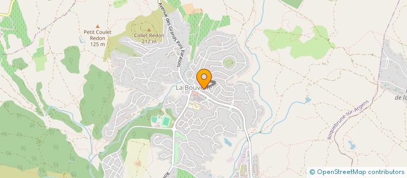 localisation de l'entreprise KANTIC  ROQUEBRUNE-SUR-ARGENS