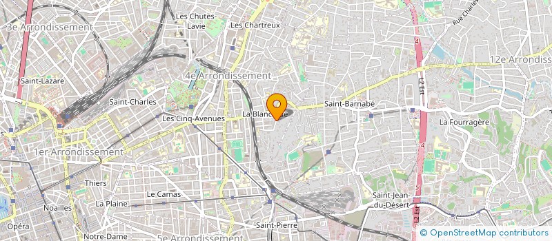 localisation de l'entreprise KANTIMMO à MARSEILLE