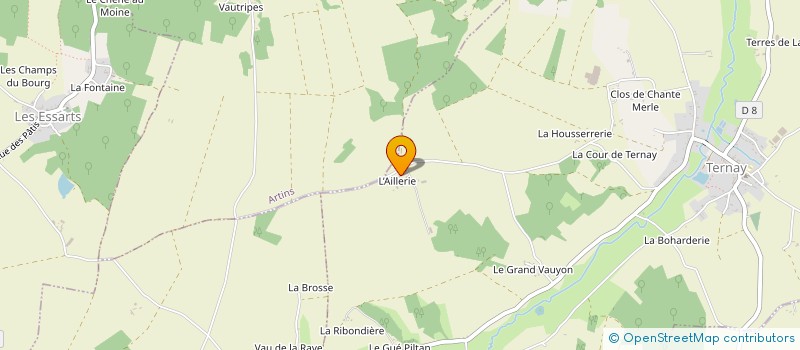 localisation de l'entreprise KANTIS AGRO  TERNAY