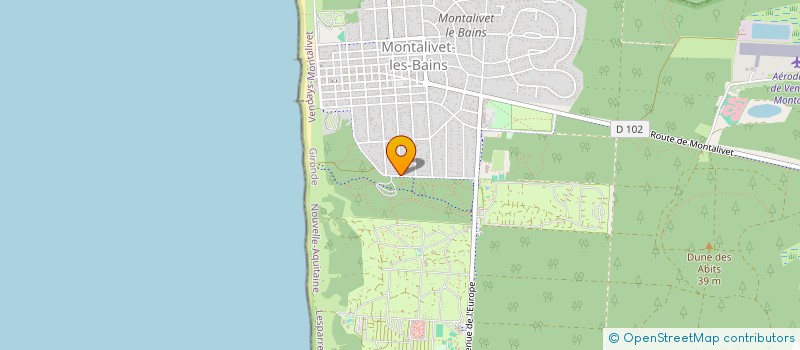 localisation de l'entreprise KANUMERA  VENDAYS-MONTALIVET