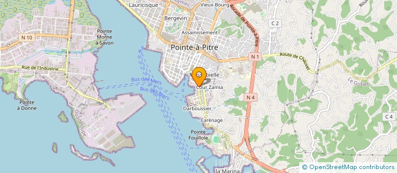 localisation de l'entreprise KANY CONSULTING  POINTE A PITRE