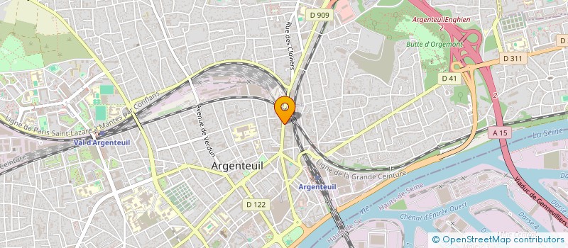 localisation de l'entreprise KANY SERVICES  ARGENTEUIL