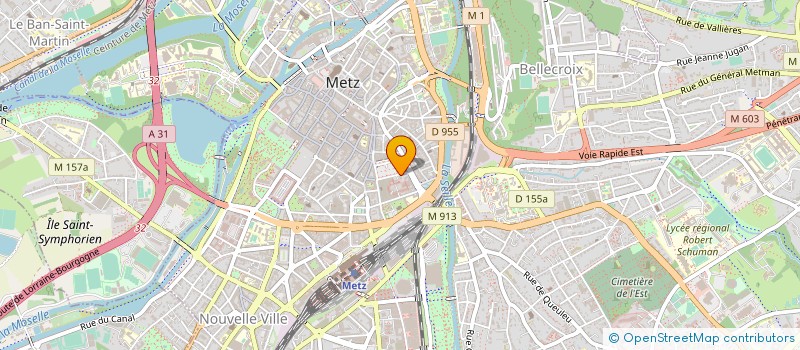 localisation de l'entreprise KANYOO à METZ
