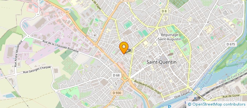 localisation de l'entreprise KANZ  SAINT-QUENTIN