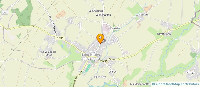 localisation de l'entreprise KANZAMAN  SAINT-HILAIRE-DES-LOGES
