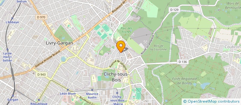 localisation de l'entreprise KANZE MELWAN à CLICHY-SOUS-BOIS