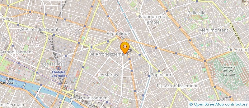 localisation de l'entreprise KAO  PARIS