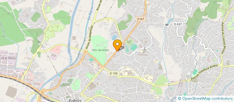 localisation de l'entreprise KAO FREJUS à FREJUS