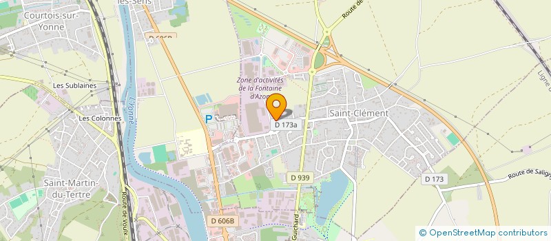 localisation de l'entreprise KAO JIANG à SAINT-CLEMENT