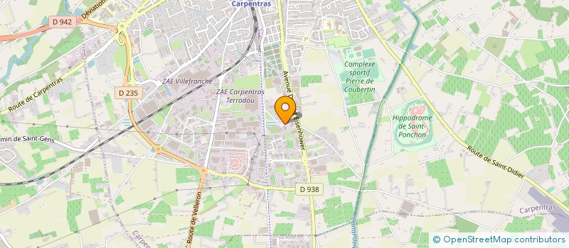 localisation de l'entreprise KAOKA  CARPENTRAS