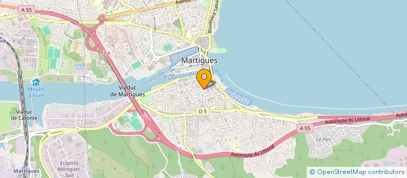 localisation de l'entreprise KAOLA 2  MARTIGUES