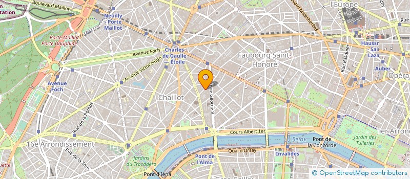 localisation de l'entreprise KAOLA TRADING à COURBEVOIE