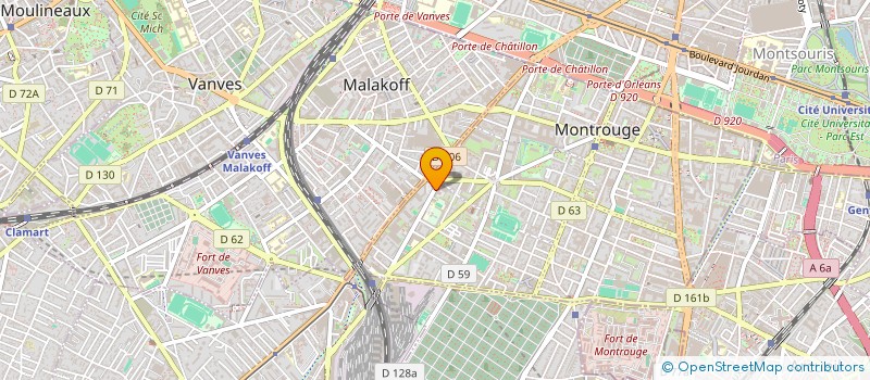 localisation de l'entreprise KAOLACK INTERACTIF  MONTROUGE