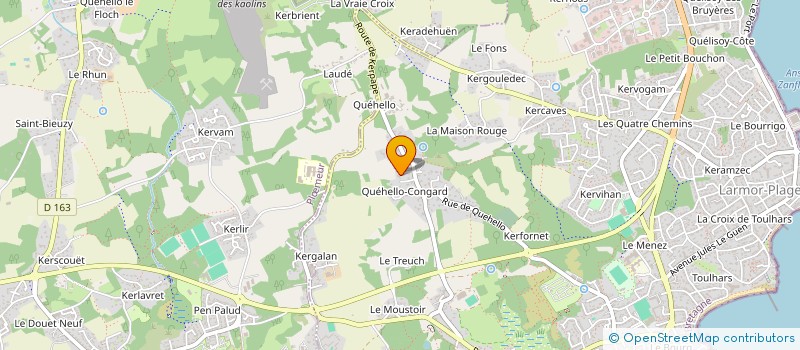 localisation de l'entreprise KAOLINE BK  LARMOR-PLAGE