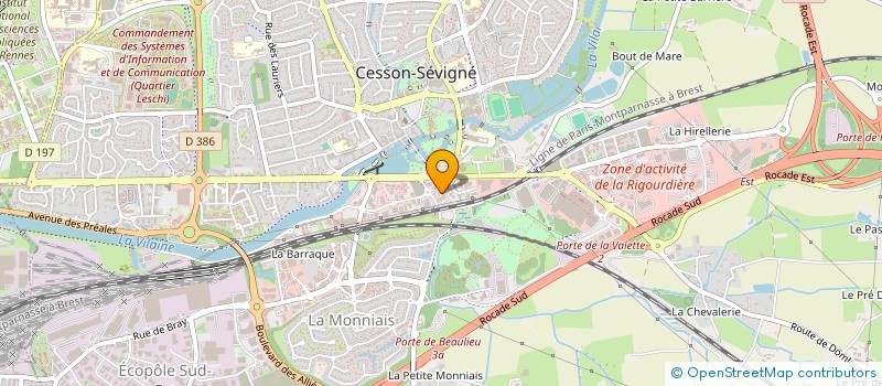 localisation de l'entreprise KAOOEN  ARZON