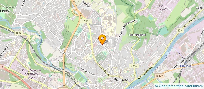 localisation de l'entreprise KAOU EVENTS  PONTOISE