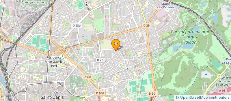localisation de l'entreprise KAOUACH à STAINS