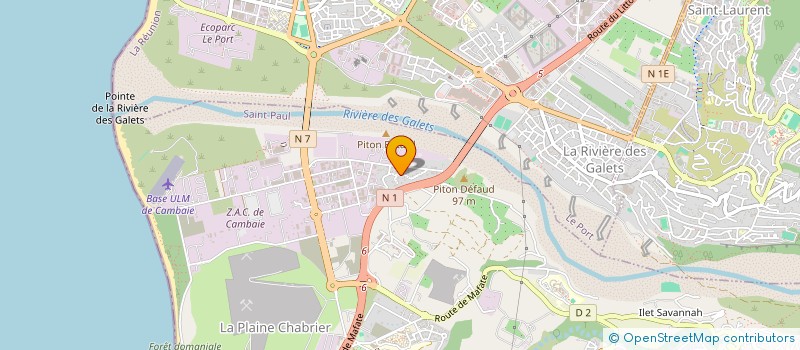 localisation de l'entreprise KAOUACHI INTERVENTIONS SECURITE PRIVEE à SAINT-PAUL