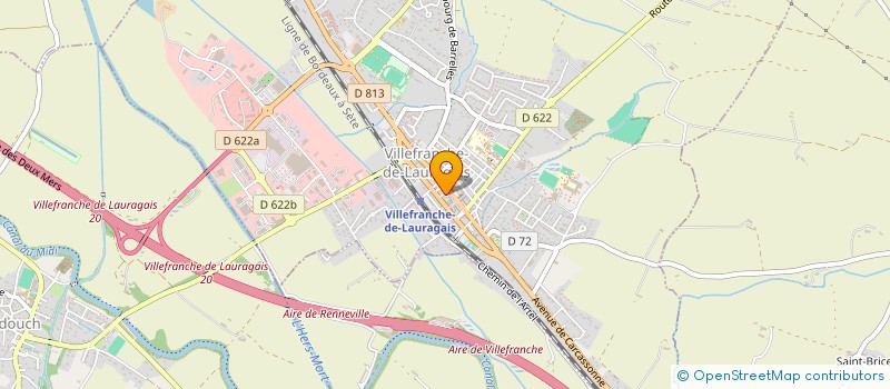 localisation de l'entreprise KAOUFE FOOD TRUCK  VILLEFRANCHE-DE-LAURAGAIS
