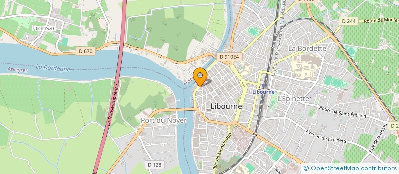 localisation de l'entreprise KAOUTAR ET STEVE CHEZ JACK'S  LIBOURNE