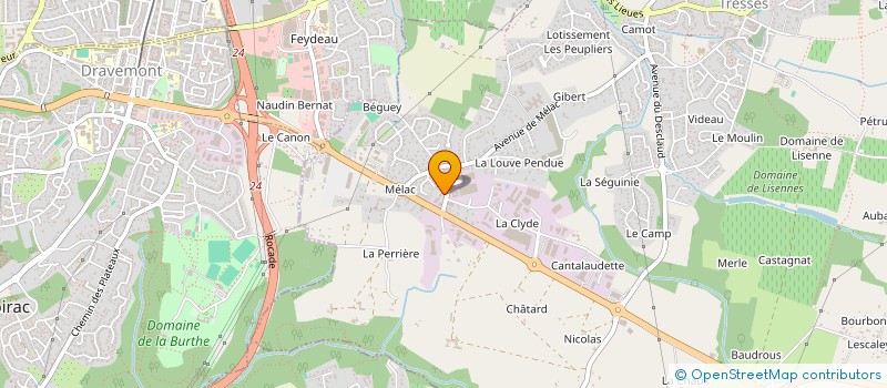 localisation de l'entreprise KAOVIA  TRESSES