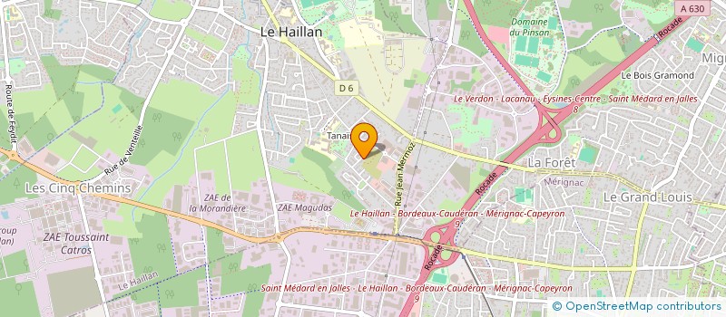 localisation de l'entreprise KAOWEB à LE HAILLAN