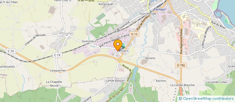 localisation de l'entreprise KAOZEAL  PAIMPOL