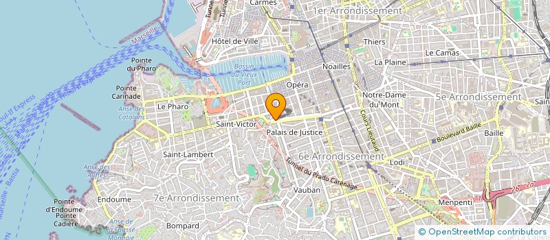 localisation de l'entreprise KAP 6  MARSEILLE