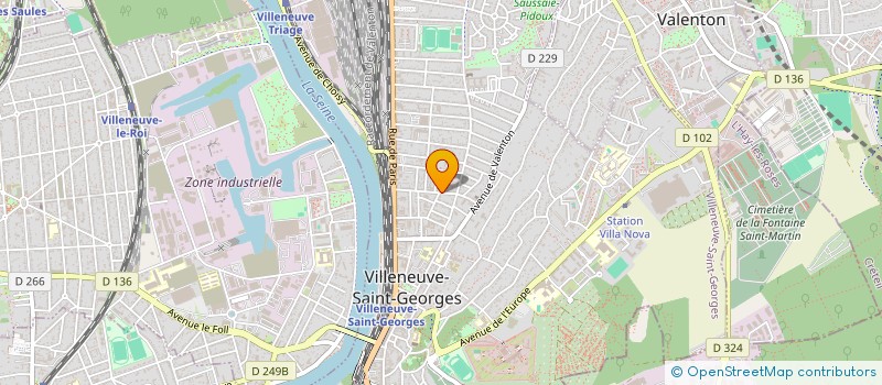 localisation de l'entreprise KAP à CREVECOEUR LE GRAND