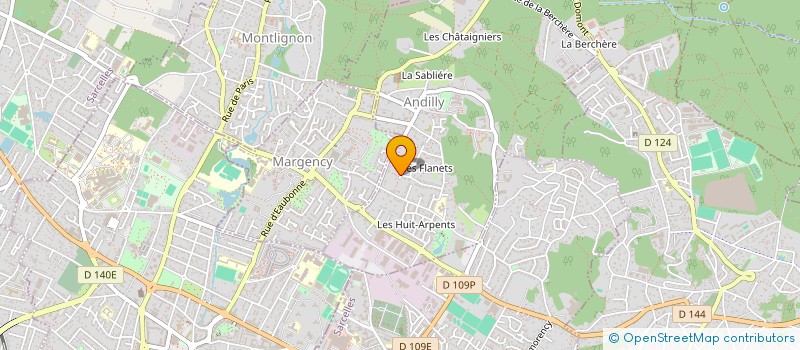 localisation de l'entreprise KAP  ANDILLY