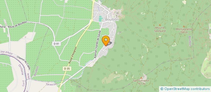 localisation de l'entreprise KAP BETTER LIFESTYLE  BOULBON