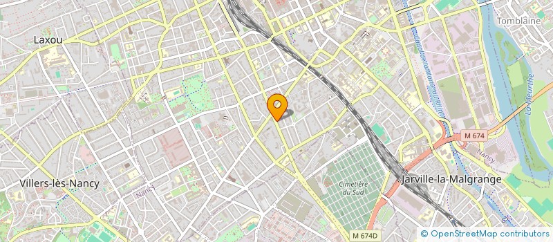 localisation de l'entreprise KAP BRASSERIE  NANCY