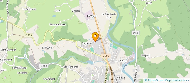 localisation de l'entreprise KAP C4D à COURPIERE