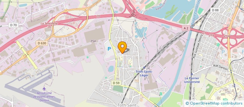 localisation de l'entreprise KAP CARRELAGE VALENCIENNES  TRITH-SAINT-LEGER