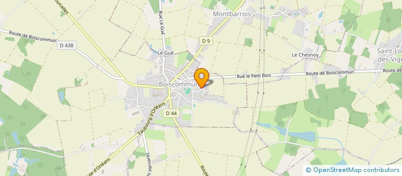 localisation de l'entreprise KAP CHALETTE à BOISCOMMUN