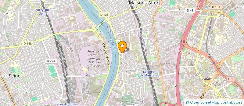 localisation de l'entreprise KAP & CO à ALFORTVILLE