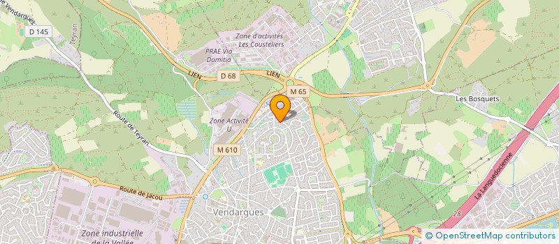 localisation de l'entreprise KAP CONSEIL à VENDARGUES