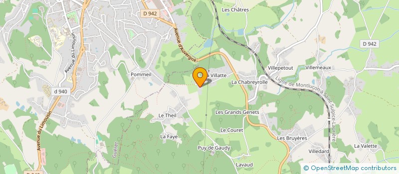 localisation de l'entreprise KAP CREUSE à SAINTE-FEYRE