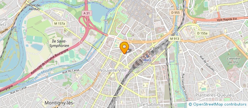 localisation de l'entreprise KAP EST à METZ