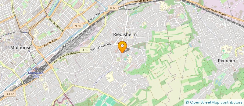 localisation de l'entreprise KAP ESTCA  RIEDISHEIM