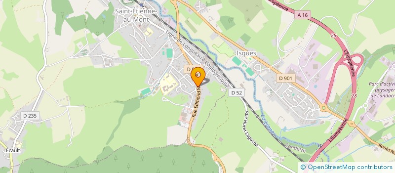 localisation de l'entreprise KAP FOURMENTIN à SAINT-ETIENNE-AU-MONT