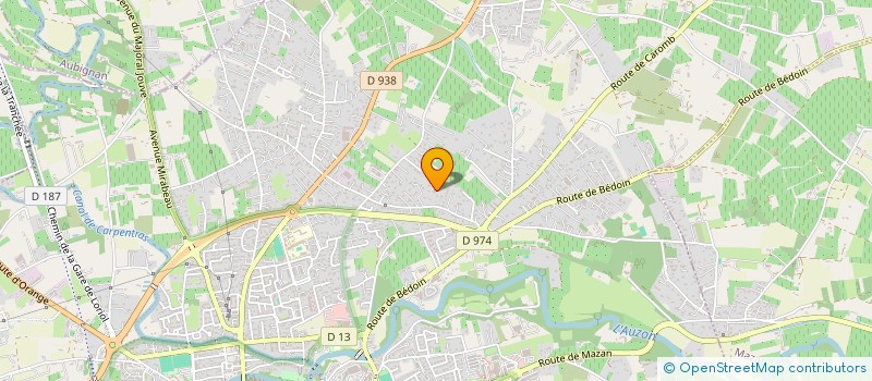 localisation de l'entreprise KAP HSE à CARPENTRAS